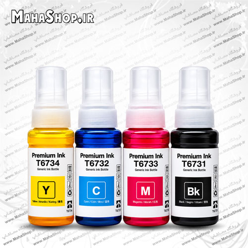 جوهر Premium Ink پرینترهای L100 , L110 , L120 , L121 , L130 , L132 , L1300 اپسون