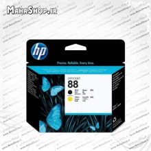 هد جوهر افشان اصلی HP 88 Black Yellow