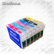 کارتریج قابل شارژ T0801 , T0802 , T0803 , T0804 , T0805 , T0806 اپسون