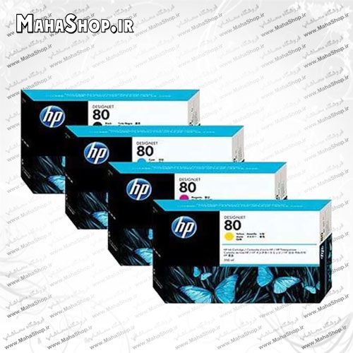 هد 4 رنگ اصلی HP 80