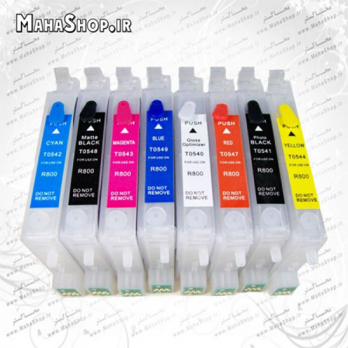 کارتریج قابل شارژ T0549 , T0542 , T0540 , T0543 , T0548 , T0541 , T0547 , T0544 اپسون